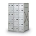 View Rear Loading 18-Door Horizontal Mailbox